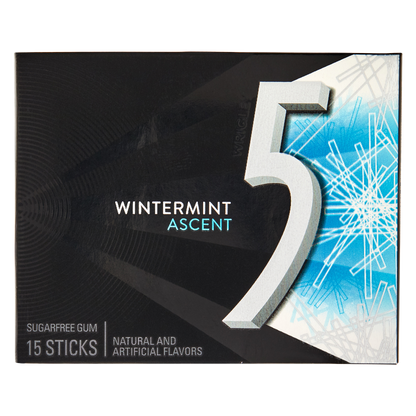 5 Gum Wintermint Ascent 15ct