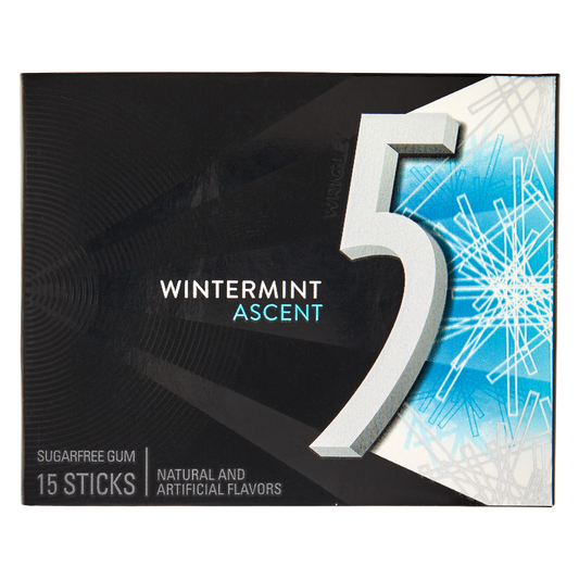 5 Gum Wintermint Ascent 15ct