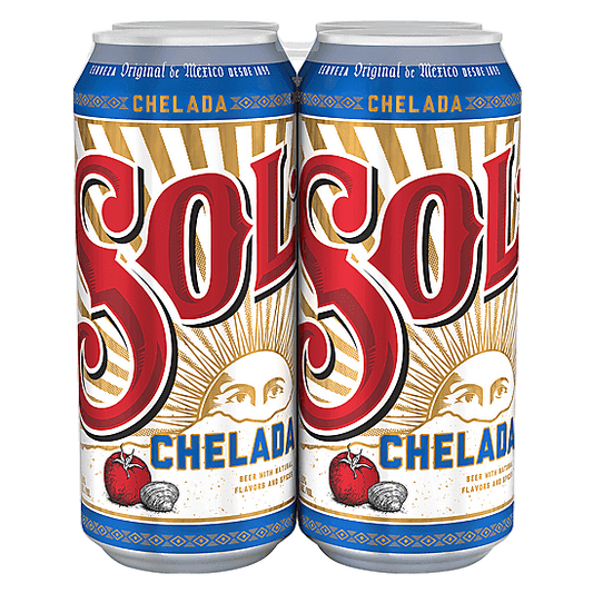 Sol Chelada 4pk 16oz Can