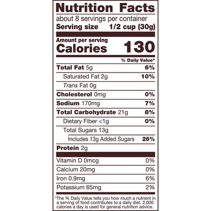 REESE'S Popped Snack Mix Pouch, 8 oz