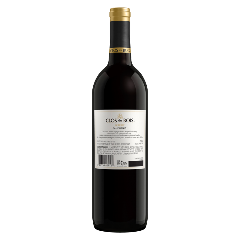 Clos du Bois Merlot 750ml