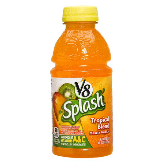 V8 Splash Tropical Blend Juice 16oz Btl