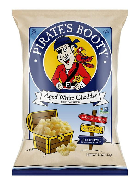 Pirate's Booty Aged White Cheddar Puffs 4oz