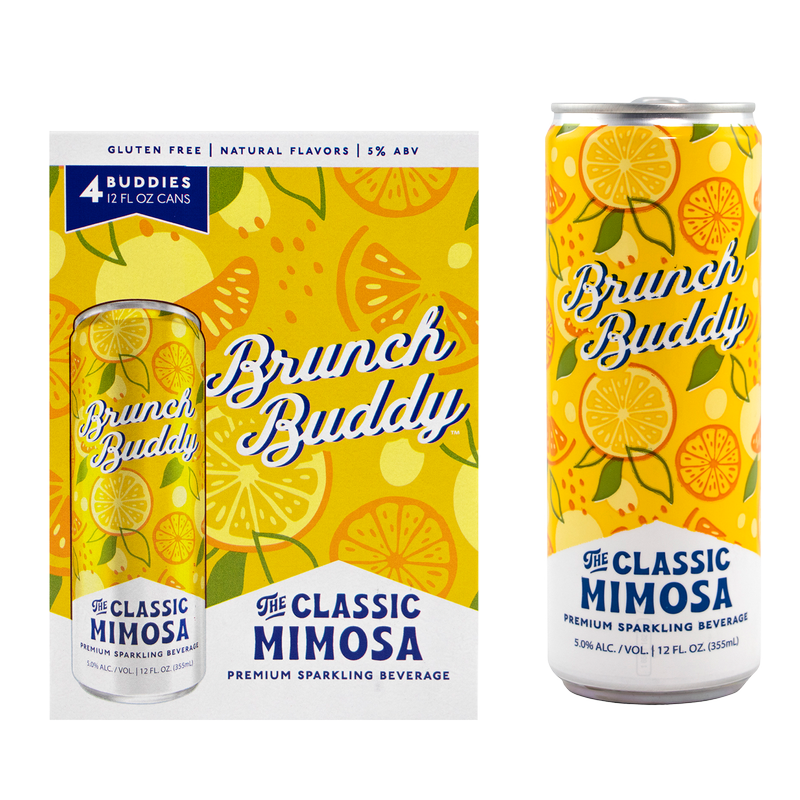 Brunch Buddy The Classic Mimosa 4pk 12oz Can 5.0% ABV
