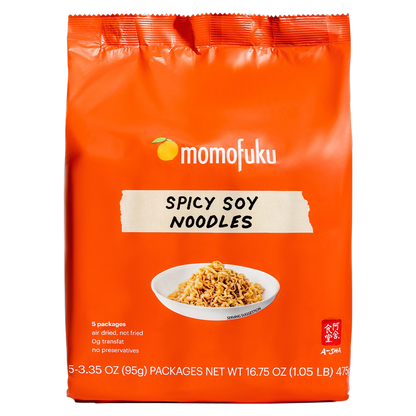 Momofuku Spicy Soy Noodles 5pk 16.75oz