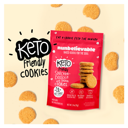 Nunbelievable Keto Snickerdoodle with Baobab Cookies 3.4oz