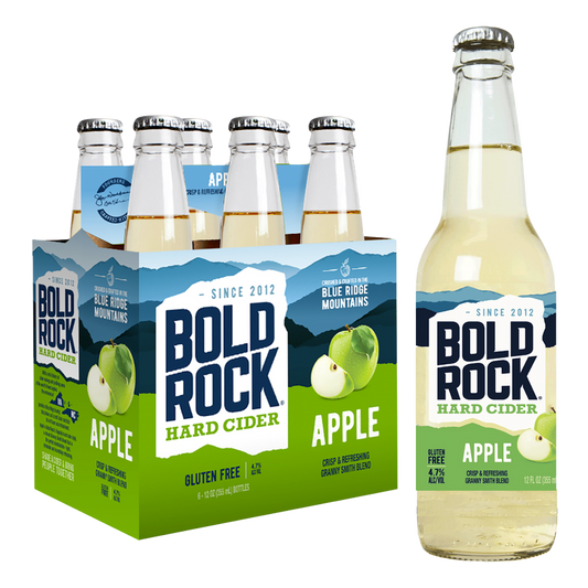 Bold Rock Apple 6pk 12oz Btl 5.0% ABV