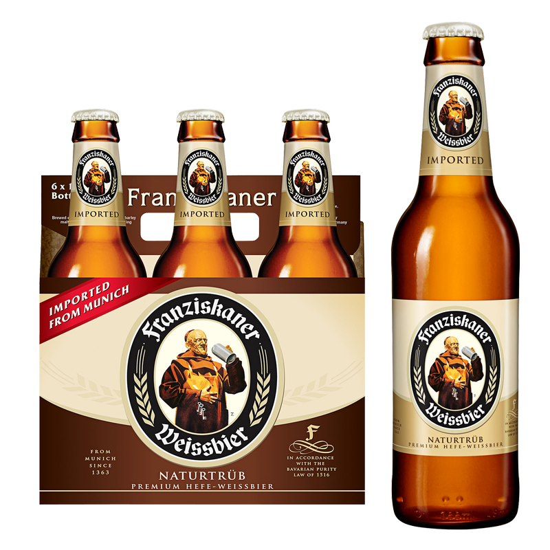 Franziskaner Hefe-Weissbier 6pk 12oz Btl