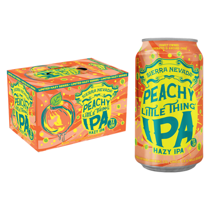 Sierra Nevada Peachy Little Thing Hazy IPA 6pk 12oz Can