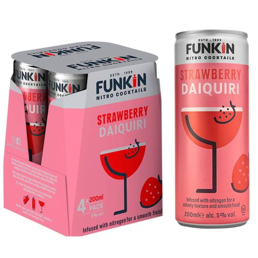 Funkin Strawberry Daiquiri 4pk 200ml (10 Proof)