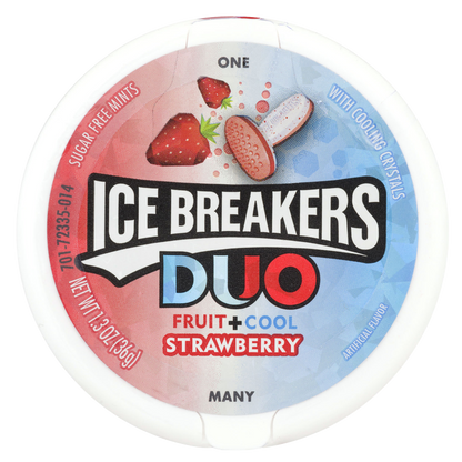 Ice Breakers Duo Strawberry Mints 1.5oz