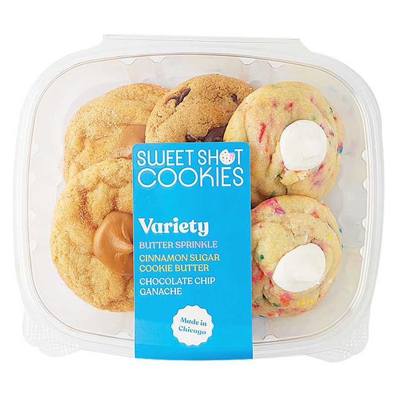 Sweet Shot Cookies Variety Pack 6ct 10oz