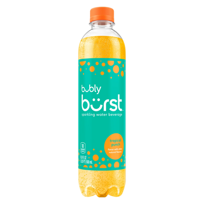 Bubly Burst Tropical Punch 16.9oz Btl