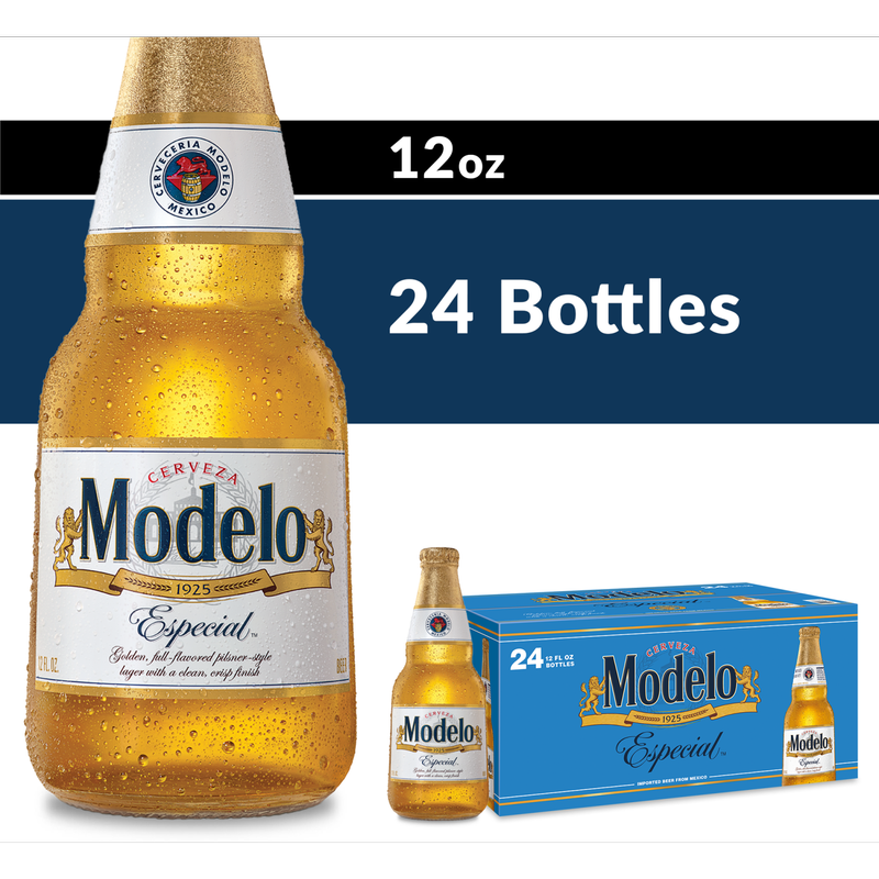 Modelo Especial 24pk 12oz Btl 4.4% ABV