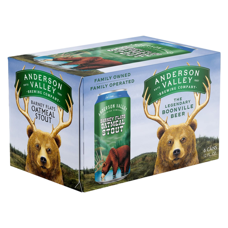 Anderson Valley Brewing Barney Flats Oatmeal Stout (6PKC 12 OZ)