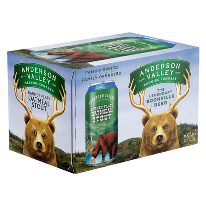 Anderson Valley Brewing Barney Flats Oatmeal Stout (6PKC 12 OZ)