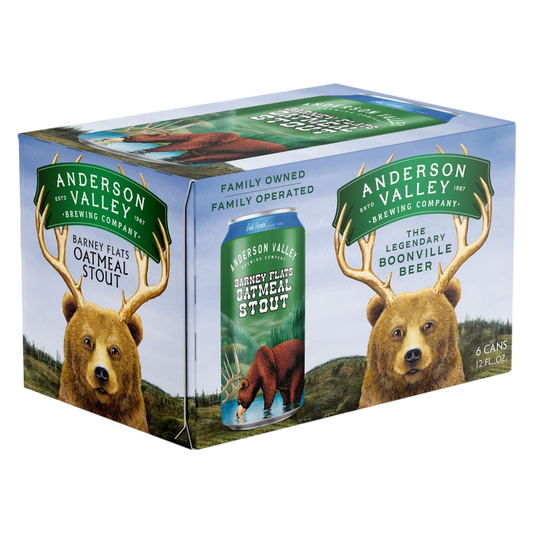 Anderson Valley Brewing Barney Flats Oatmeal Stout (6PKC 12 OZ)