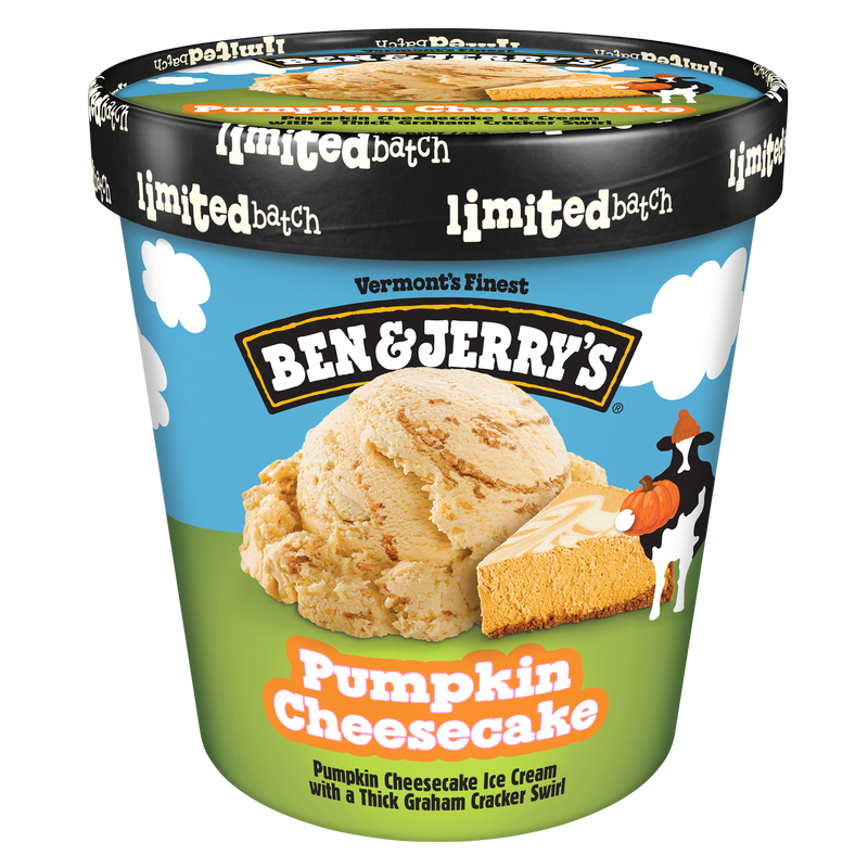 Ben & Jerry's Pumpkin Cheesecake Ice Cream Pint