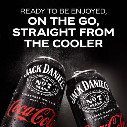 Jack Daniel's & Coke 4pk 355ml Can 7% ABV