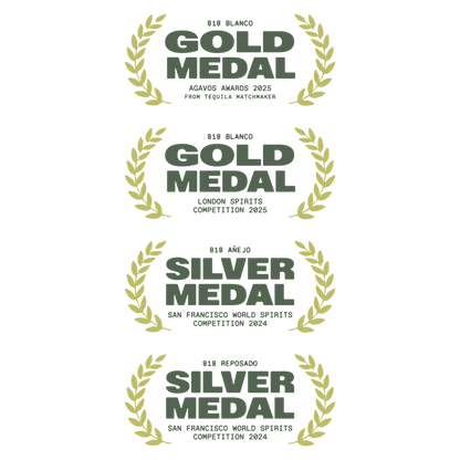 818 Tequila Blanco 375ml (80 proof)