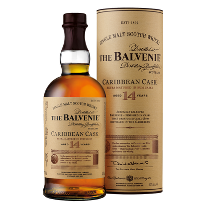 The Balvenie 14 Yr Caribbean Cask 750ml (86 proof)