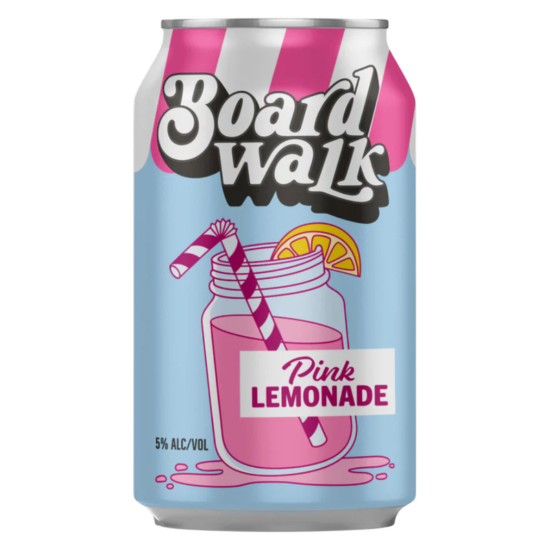 Boardwalk Pink Lemonade 4pk 12oz Can