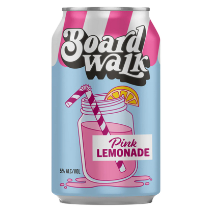 Boardwalk Pink Lemonade 4pk 12oz Can