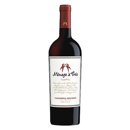 Menage a Trois California Red Wine 750ml