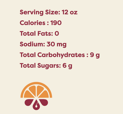 Boochcraft Orange Pomegranate Hard Kombucha 6pk 12oz Can 7.0% ABV