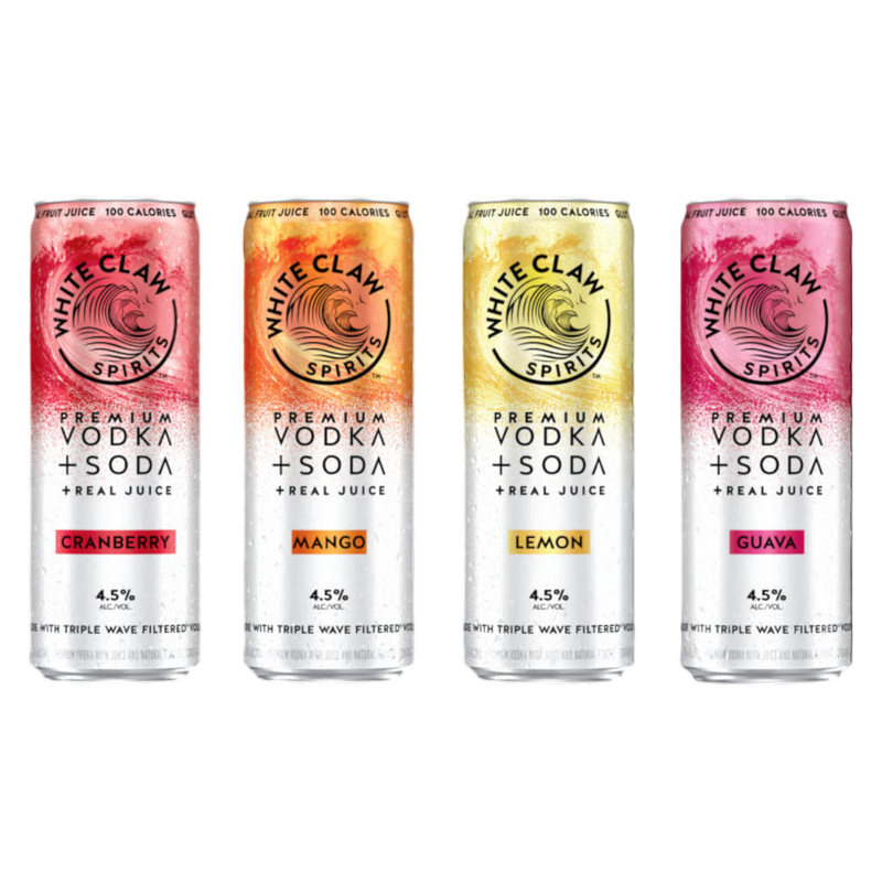 White Claw Vodka + Soda Variety #2 8pk 12oz Can 4.5% ABV