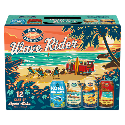 Kona Wave Rider Variety Pack 12pk 12oz Can