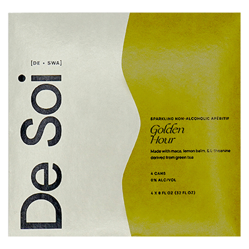 De Soi Golden Hour 4pk 8oz Can