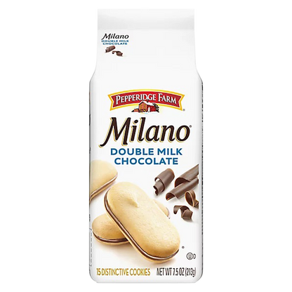 Milano Double Milk Chocolate Cookies 7.5oz