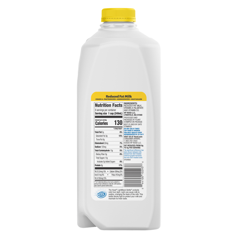 Hood 2% Low-Fat Milk - 1/2 Gallon