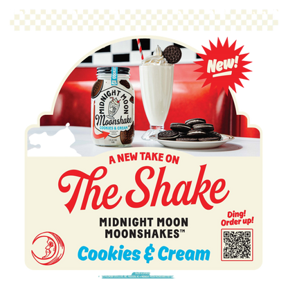 Midnight Moon Cookies & Cream Moonshake 50ml 17% ABV
