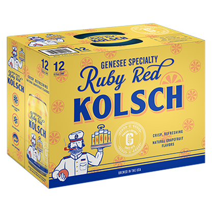 Genesee Specialty Ruby Red Kolsch 12pk 12oz Can 4.5% ABV