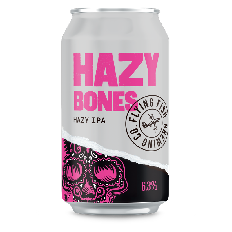 Flying Fish Hazy Bones Hazy IPA 6pk 12oz Cans 6.3% Abv