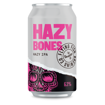 Flying Fish Hazy Bones Hazy IPA 6pk 12oz Cans 6.3% Abv
