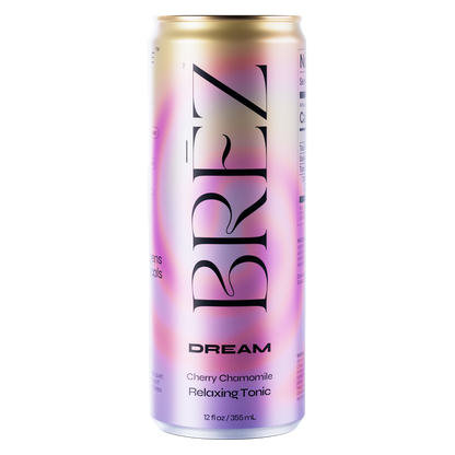 BREZ Dream Cherry Chamomile Relaxing Tonic 12oz Can