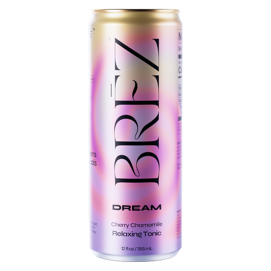 BREZ Dream Cherry Chamomile Relaxing Tonic 12oz Can