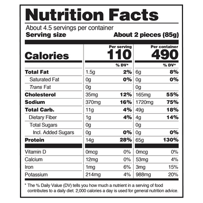 CAULIPOWER Original Chicken Tenders 14oz