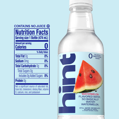 Hint Watermelon  Water 16oz Btl