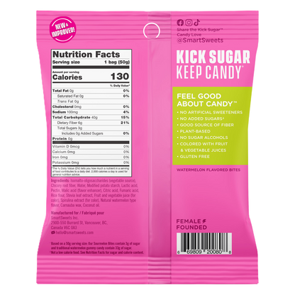 Smart Sweets Sourmelon Bites 1.8oz