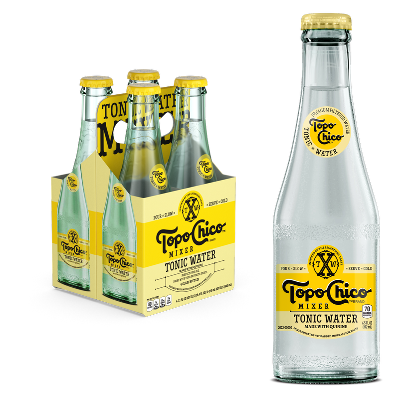 Topo Chico Mixer Tonic Water 4pk 7.1oz Glass Bottle