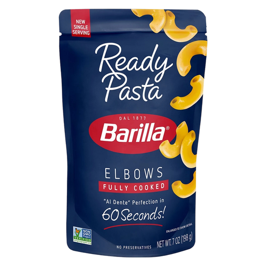 Barilla Ready Pasta Fully Cooked Pasta Elbows, 7oz.