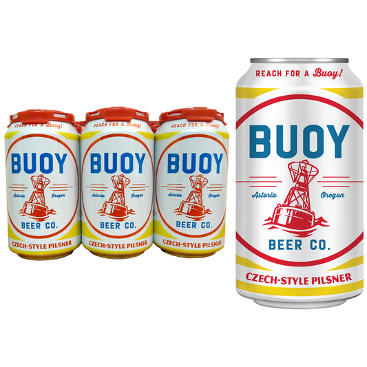 Buoy Czech Pilsner 6 pk 12oz Can 6.2% ABV