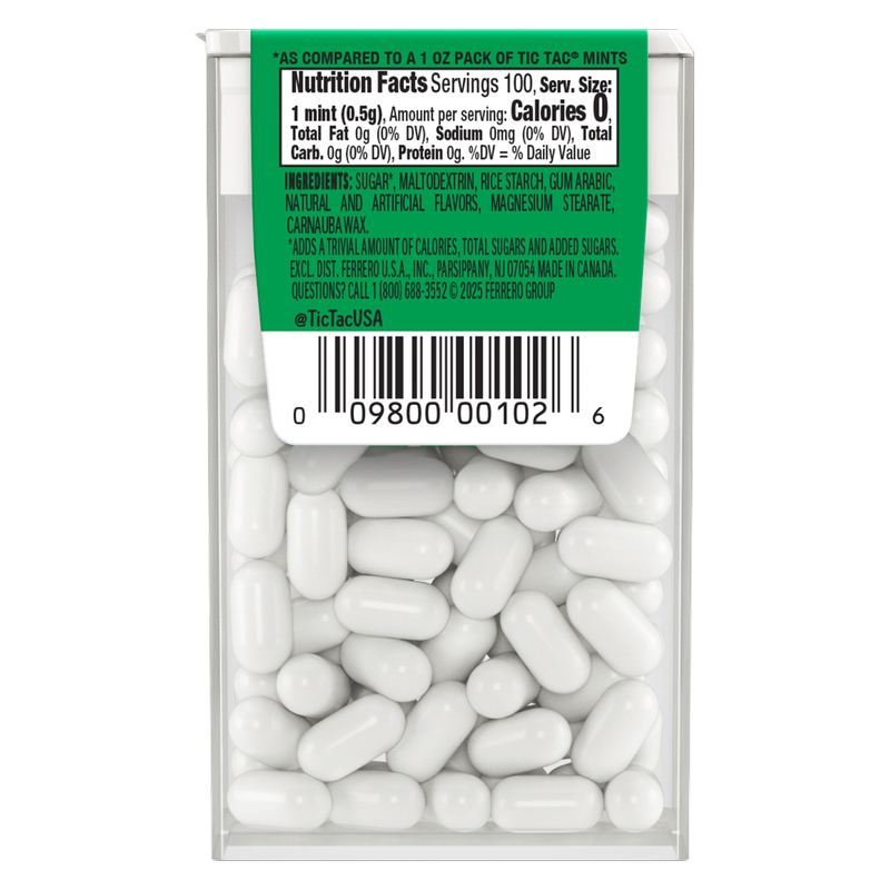 Tic Tac Freshmint, 1.7oz