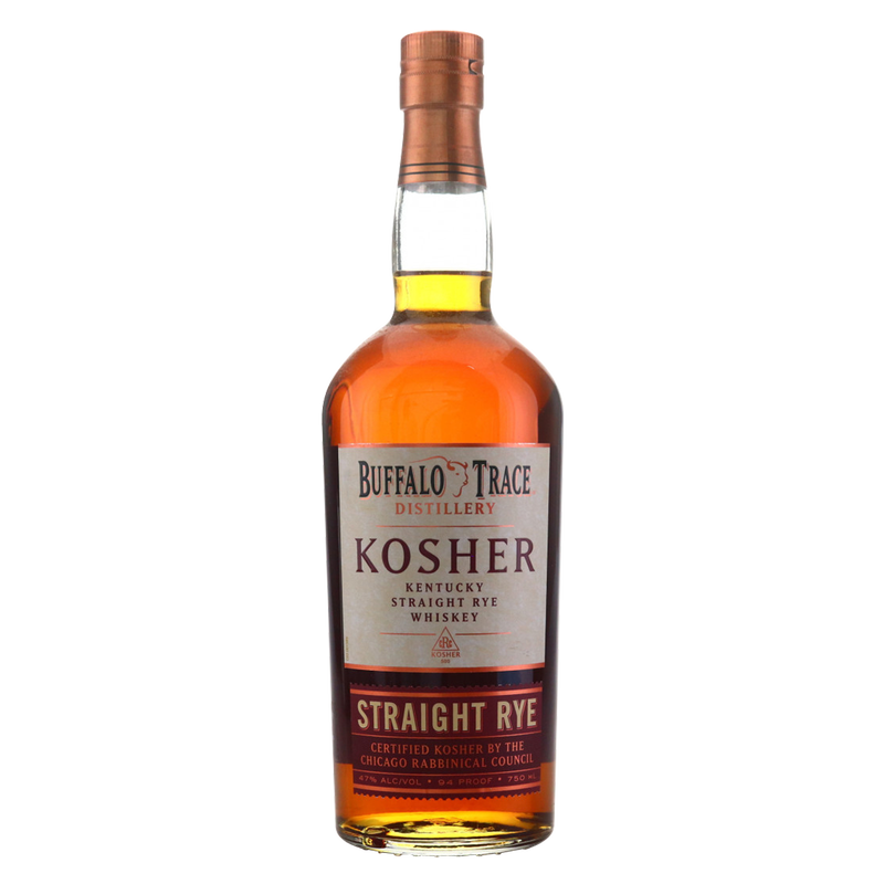 Buffalo Trace Kosher Straight Rye 750ml
