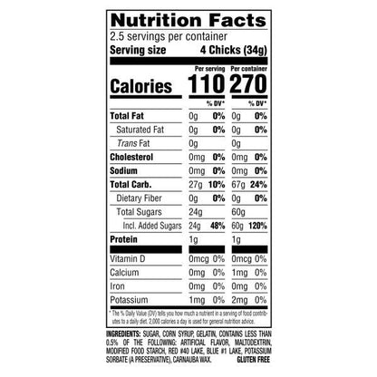 Dr. Pepper® Flavored Marshmallow Chicks, 10 ct