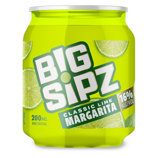 Big Sipz Classic Margarita 200ml 16% ABV